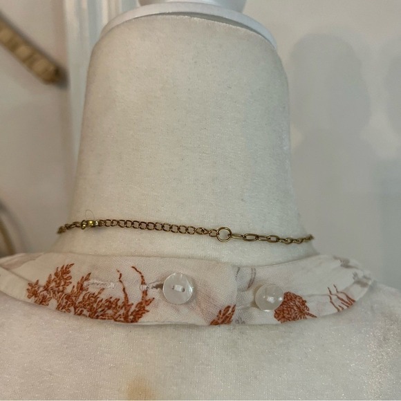 Promisa Wild Flowers Halter Mini Dress Cutout Tie Front Cotton Rayon Boho Y2K M‎ - Picture 11 of 15